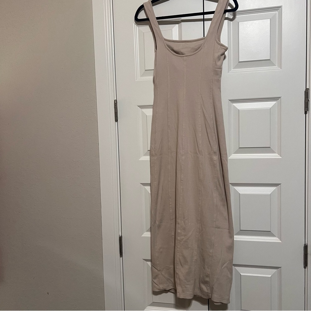 Anthropology L*Space Beige Bodycon Dress - Picture 7 of 10